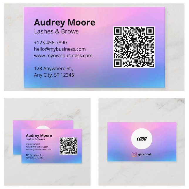 Modelos de Cartões Eyelash (Eyelash Cards Templates
)