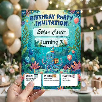 Modelos de Convite de Aniversário com Tema de Vida