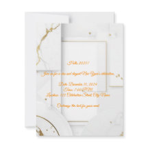 Modelos de Convite de Festa de Ano Novo Editáveis