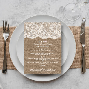 Modelos do menu Coleção de Colunas e Burlap