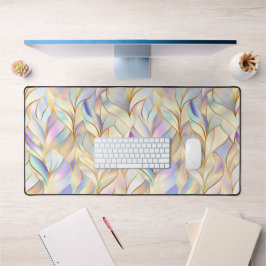 Modern Abstract Pastel Desk Mat