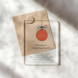 Modern Acrylic Christmas Ornament