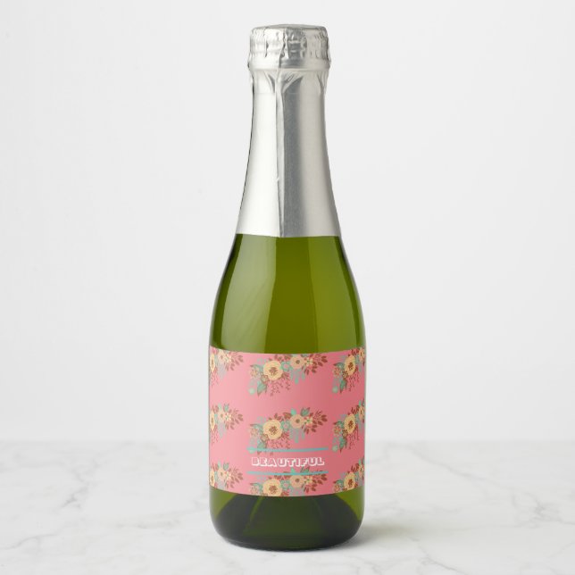 Modern Boho Floral Rosa (Frente)
