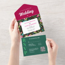 Modern Boho Floral Wedding