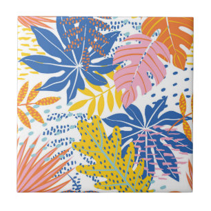 Modern Boho Tropical Selle Palm Folaves