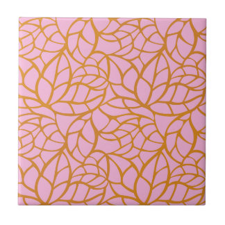 Modern Botanical Decorative Tile | Ceramic Tile