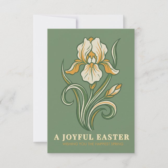 Modern Botanical Easter Blessings (Frente)