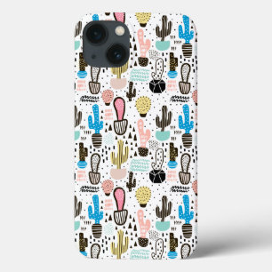 Modern Cactus Geometric Pattern
