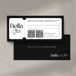 Modern Cosmetic Salon Gift Card