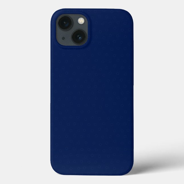 Modern Customizable Royal Navy Blue, (Verso)