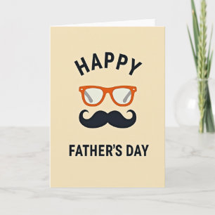 Modern Dads Óculos Tangerina Cartão