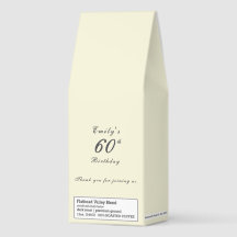 Modern Elegant 60th Birthday