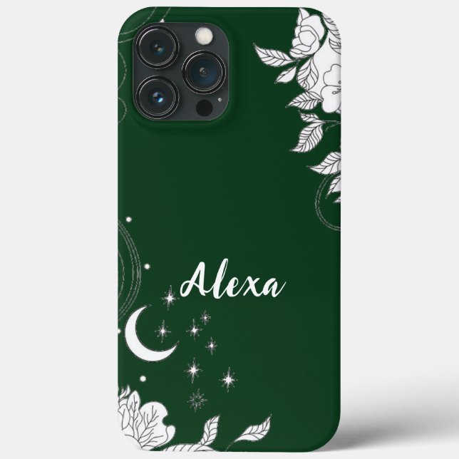 Modern elegant cute girly simple florals (Verso)