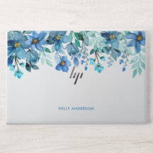 Modern Floral Girly Tropical Watercolor