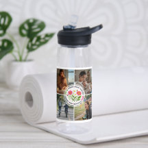 Modern Floral Multi-Photo Custom Mother's Day 