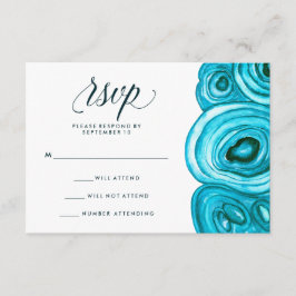 Modern Geode Wedding | RSVP Azul