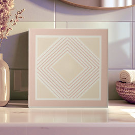 Modern Geometric Abstract Pat#11 Rose Gold ID1192