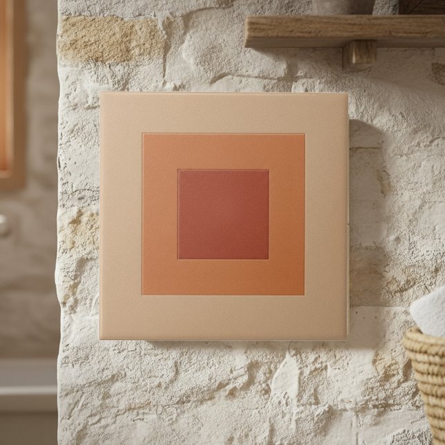 Modern Geometric Abstract Pat#6 Warm Colors ID1192 (Criador carregado)
