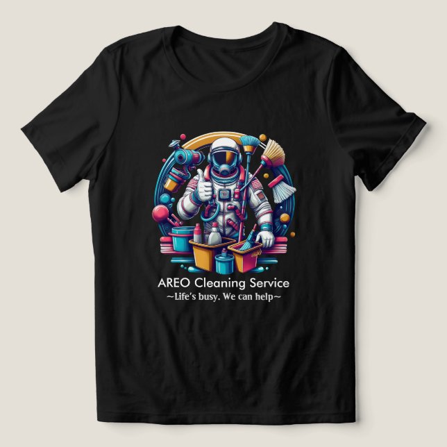 Modern House Cleaning Maid Service Housekeeping (Design frontal)