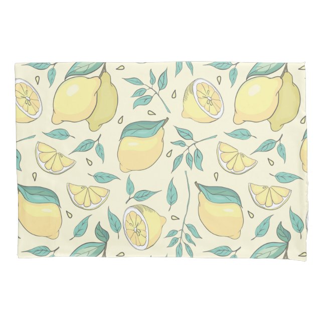 Modern Lemon Citrus Summer Personalizado (Frente-Esquerda)