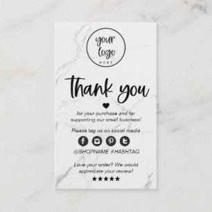 Modern Marble Business Obrigado Pela Inserção Do P