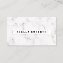Modern Marble Cartão de visita