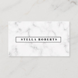 Modern Marble Cartão de visita