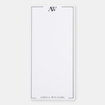 Modern Minimalist Elegant Monogram