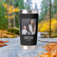 Modern Mom Established Script Black 3 Photo