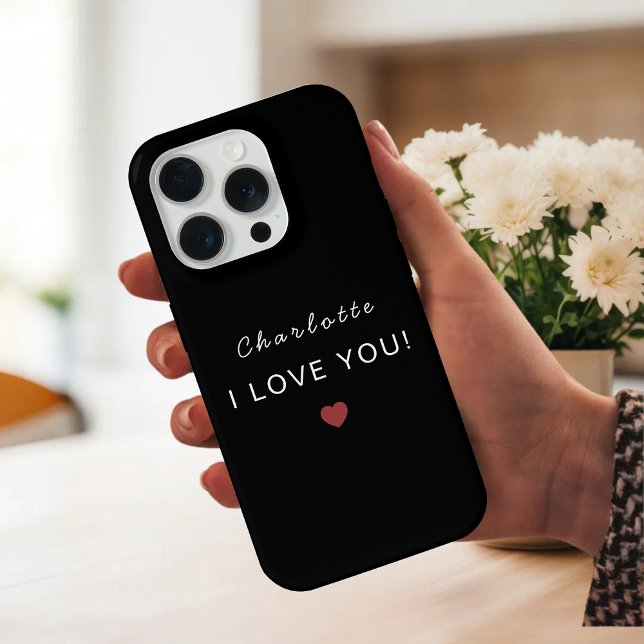 Modern Personalized Valentine – I Love You (Criador carregado)