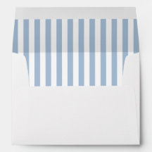 Modern Powder Blue Striped