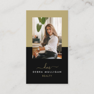 Modern Real Estate Agent Cartão de visita