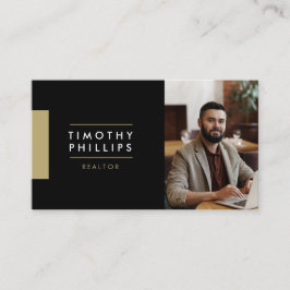 Modern Real Estate Agent Cartão de visita