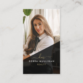 Modern Real Estate Agent Cartão de visita