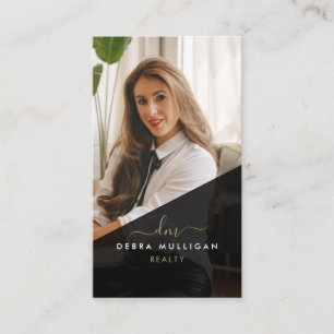 Modern Real Estate Agent Cartão de visita