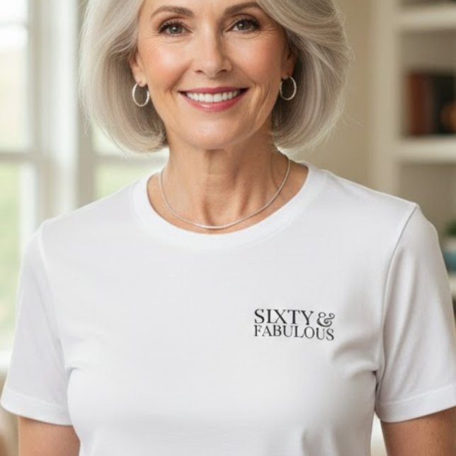 Modern Sixty and Fabulous Bold 60th  (Criador carregado)