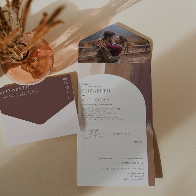 Modern Spiced Terra Cotta | Boho Wedding (Criador carregado)