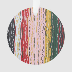 Modern Squiggles 2 Ornamento acrílico