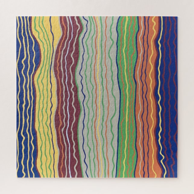 Modern Squiggles 3 Quebra-cabeça (Vertical)