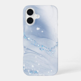 Modern Stone Dusty Blue Marble