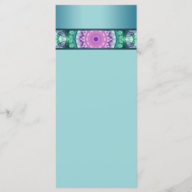 Modern Water Lily mandala (Frente)