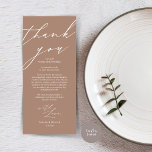 Modern Wedch Place Setting Obrigado Cartão de Jant<br><div class="desc">Compartilhe o amor e mostre seu apreço aos seus convidados, quando eles sentarem em seu assento e lerem esse obrigado encantador personalizado que você coloca no cartão. É uma maneira maravilhosa de acabar com a sua celebração especial de dia! Este cartão define o tom de um evento inesquecível. O cartões...</div>