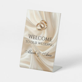 Modern Wedding Welcome Sign