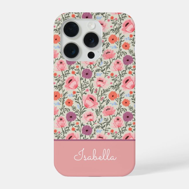 Modern Wildflowers with Name (Verso)