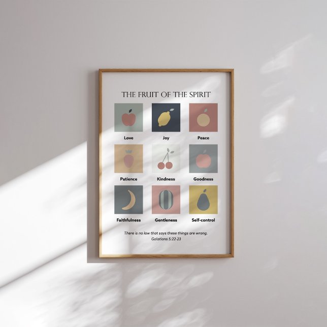 Moderna a fruta da poster espirituosa (Criador carregado)