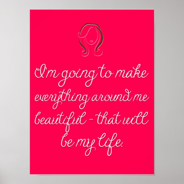 Moderna Cosmetologia Salon Poster (Frente)