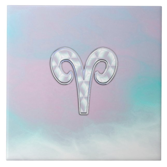 Moderna Mãe de Estilo Pérola Fala Símbolo Zodiac (Frente)