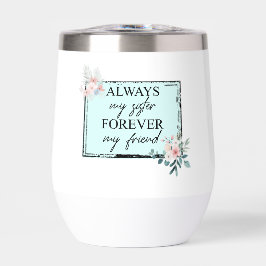 Moderna "Sempre minha irmã" Cita Garrafa de Água