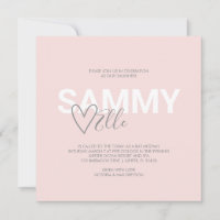 Moderna Tipografia Bat Mitzvah