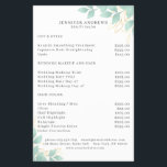 Moderner, Weiss-Grün Leafy Flyer<br><div class="desc">Moderner, grüner Schicht in Weiß, Grün. Bearbeiten Sie Ihr Produkt in wenigen Minuten durch Hinzufügen Ihrer Daten. Sie können den Schriftart/die Farbe/Position durch "weitere Personalisierung" ändern.</div>